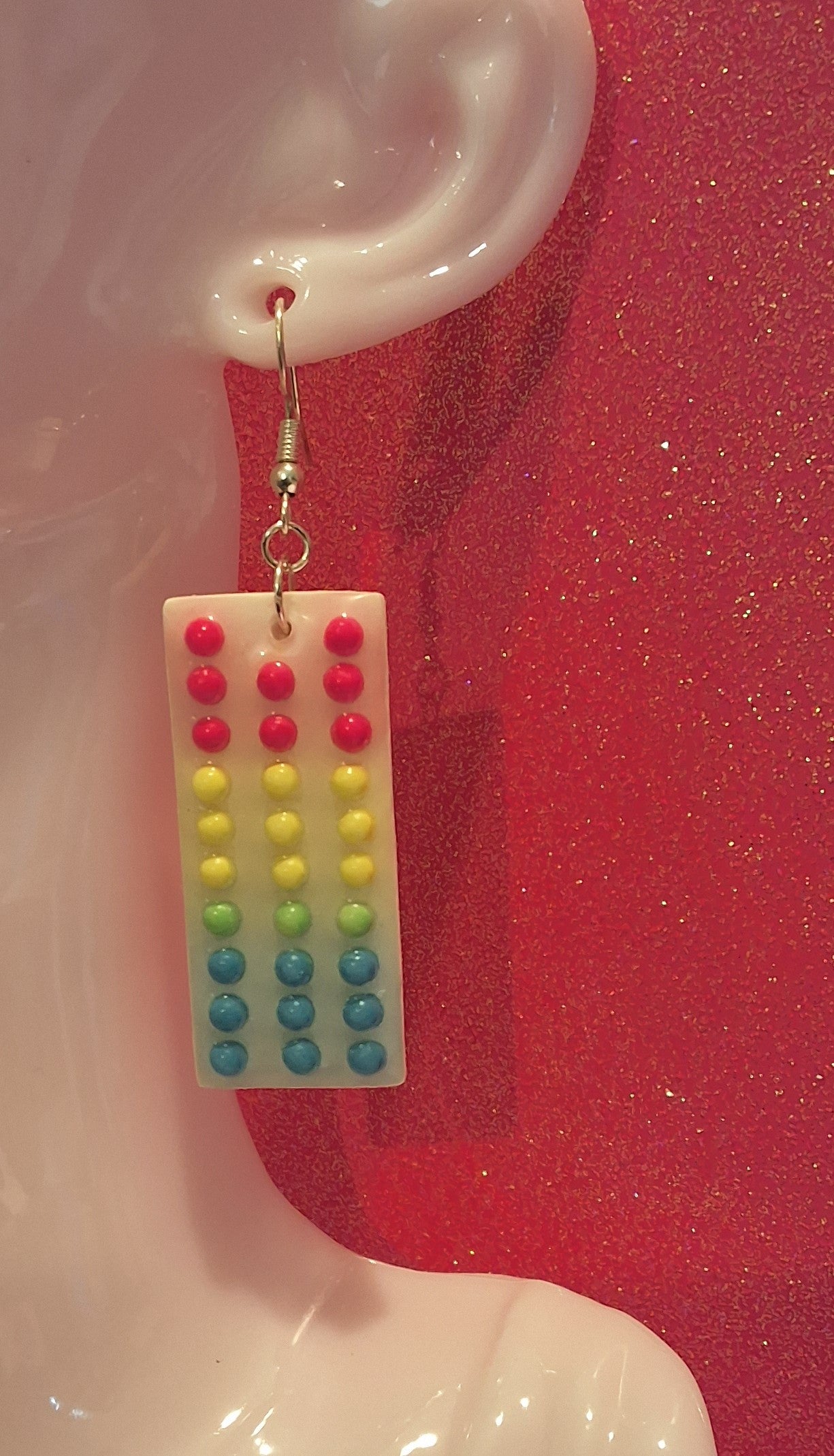 Candy Button Earrings
