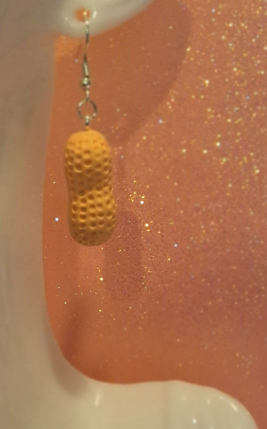 Circus Peanut Candy Earrings