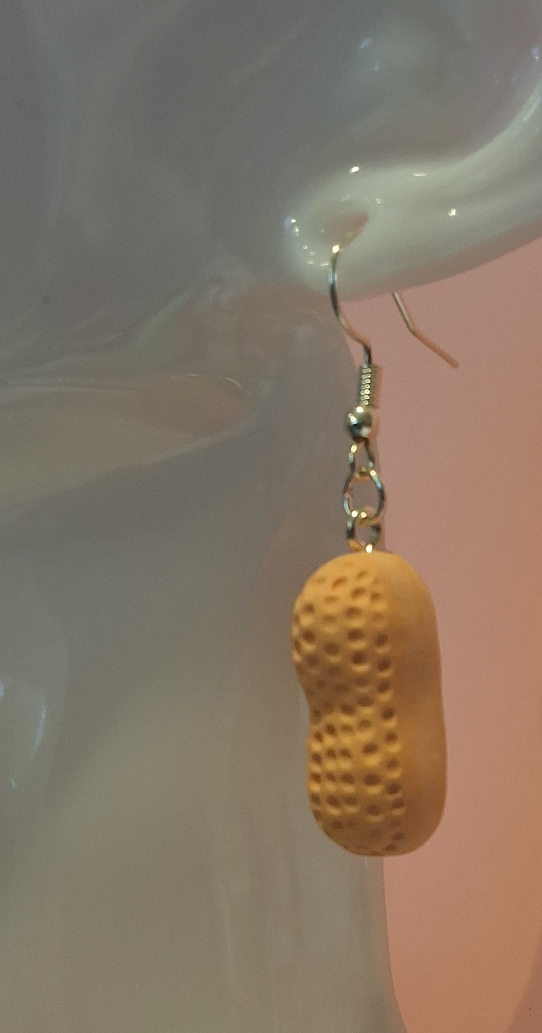 Circus Peanut Candy Earrings